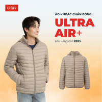 Áo khoác chần bông nam CANIFA siêu nhẹ siêu ấm 8OT25W027