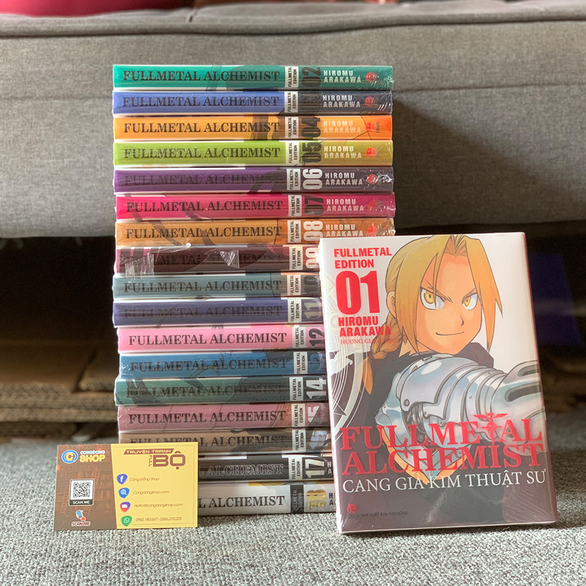 Truyện Cang Giả Kim Thuật Sư Fullmetal Alchemist 18 Tập - Sách Truyện Full Bộ