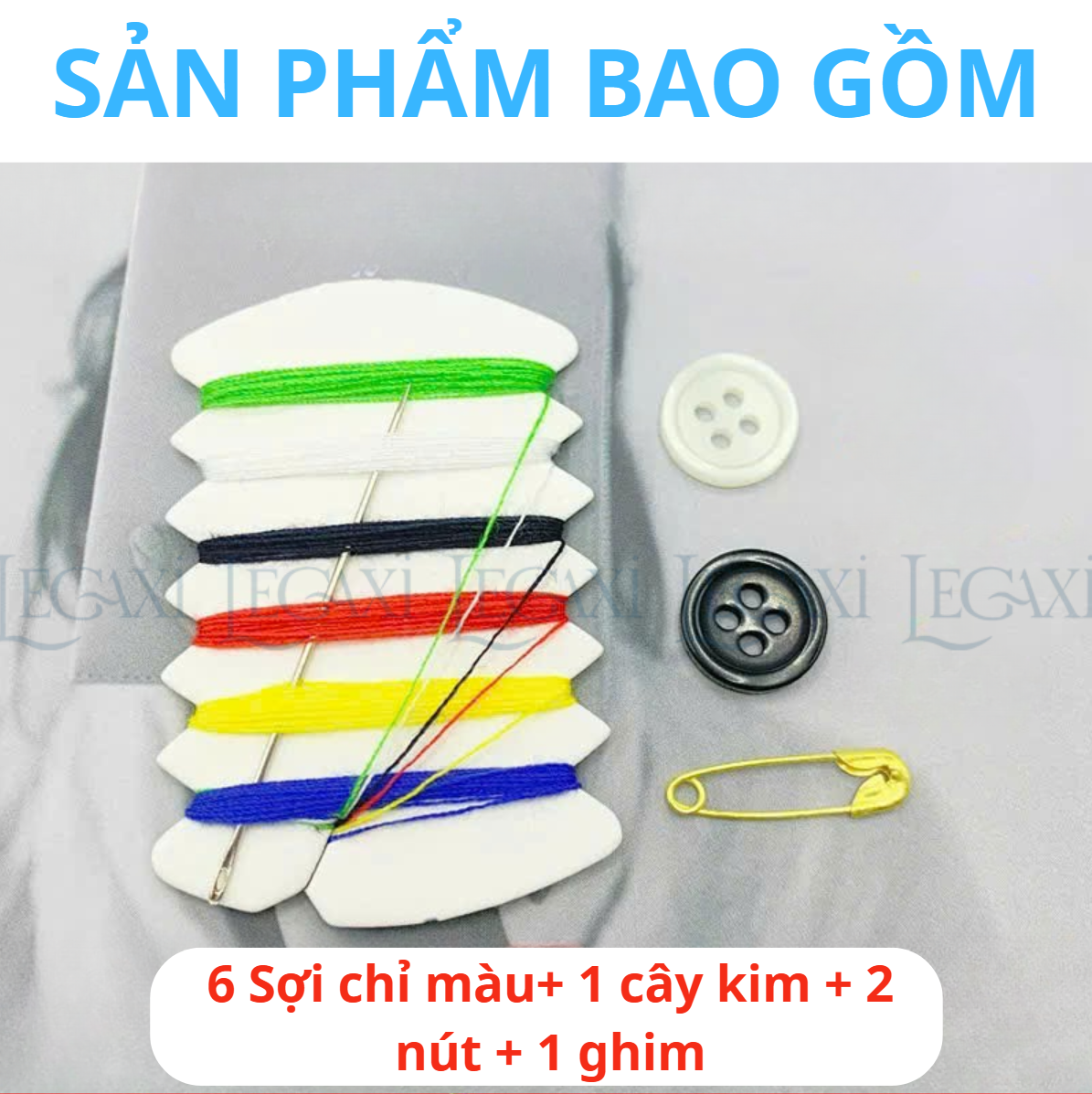 1/5/10 Bộ dụng cụ kim chỉ may vá Quần áo mini túi kim chỉ cá nhân mang đi du lịch set bộ kim chỉ nút ghim