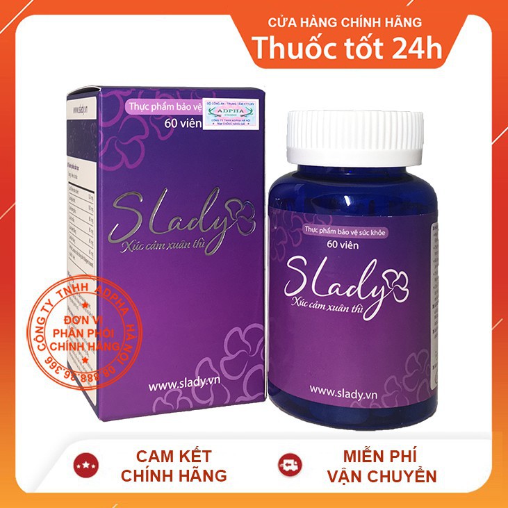 (Mã THUOC10S giảm 10k) SLADY - Hết khô hạn ngay từ hộp đầu tiên