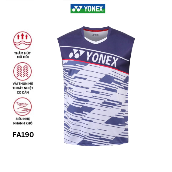 Áo cầu lông quần cầu lông Yonex mã FA190 chuyên nghiệp mới nhất sử dụng tập luyện và thi đấu cầu lông FAVAHI SPORT
