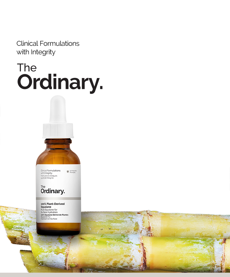 [Hcm]The Ordinary 100% Plant - Derived Squalane Serum Cấp Ẩm Giữ Nước Giảm Mụn Chống Lão Hóa Cải Thiện Đốm Nâu 30Ml