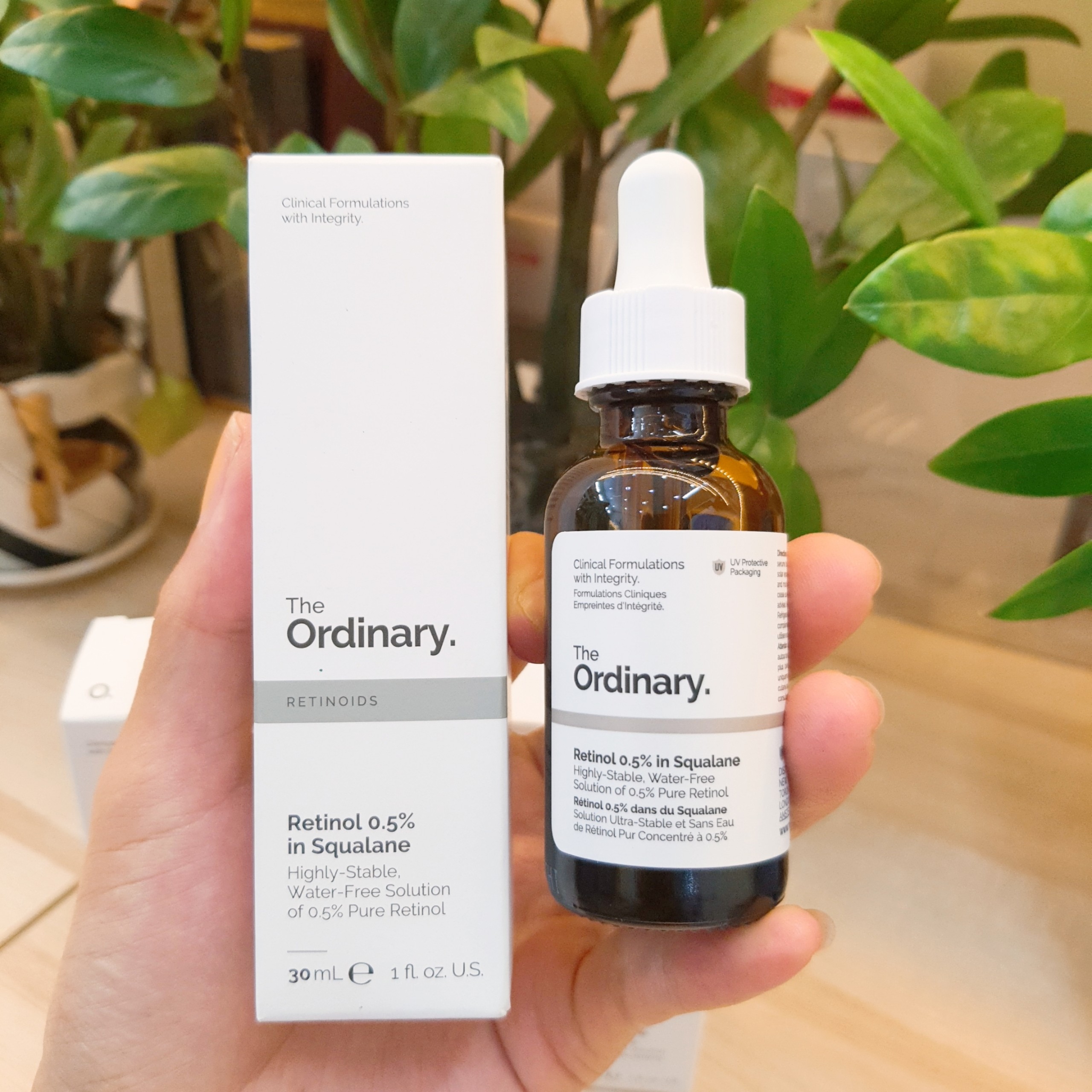 Tinh Chất Chống Lão Hóa The Ordinary Retinol 05% In Squalance (30Ml)