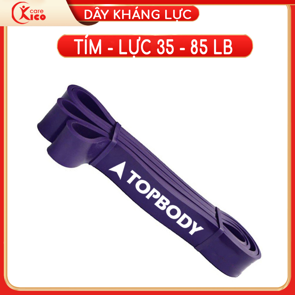 Dây kháng lực Power Band đa năng hỗ trợ các bài tập lên xà  TOPBODY - T2 - DKHAL01