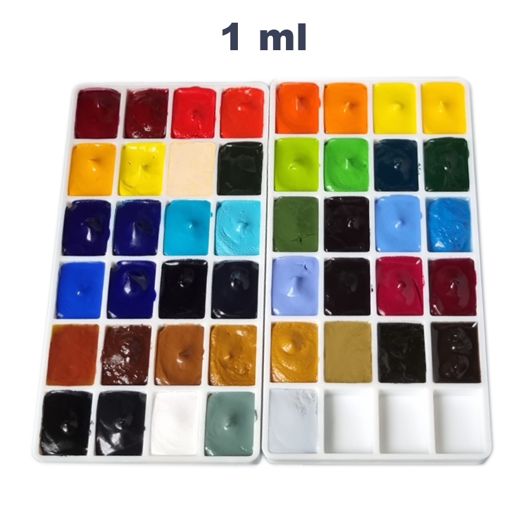 Màu nước Holbein dạng Pocket dùng thử 12/24/45 màu