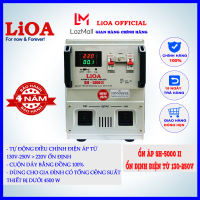 Ổn áp Lioa SH-5000II tự động điều chỉnh điện áp từ 130v-250v thành điện 220v cuộn dây bằng đồng 100%