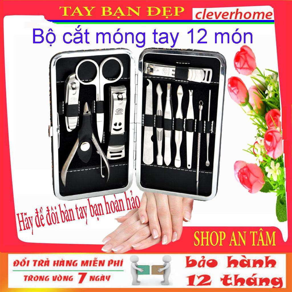 Bộ Cắt Móng Tay 12 Mónbộ Cắt Móng Tay Cao Cấp Full Hộpbộ Cắt Món Tay Tiện Dụng