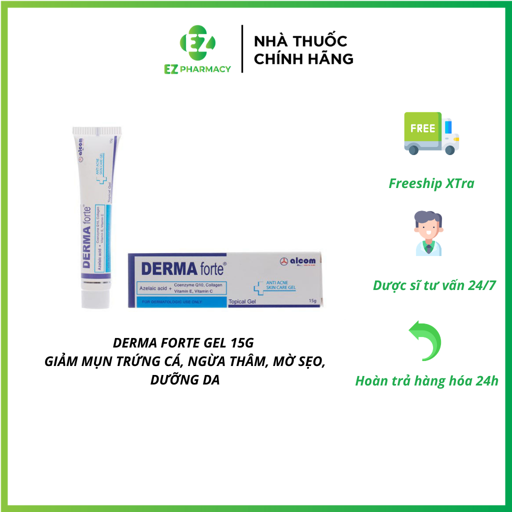 Derma Forte - Kem ngừa mụn giảm thâm