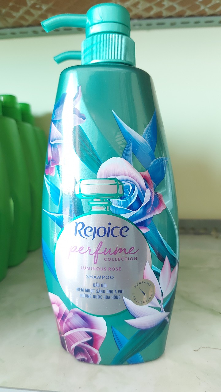 [Hcm]Dầu Gội Rejoice Nước Hoa Hương Hoa Hồng 650G