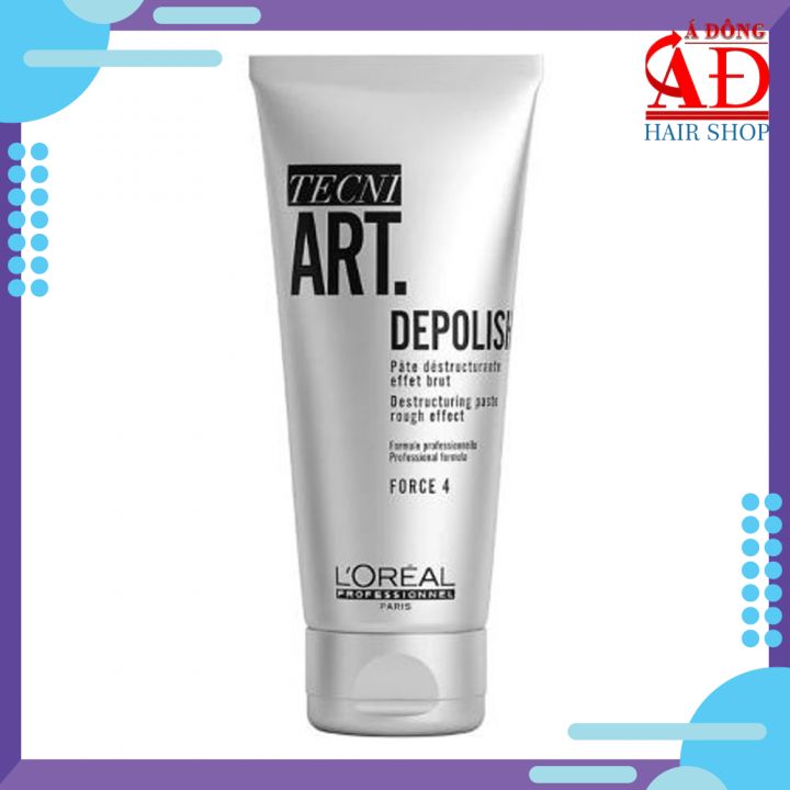 Sáp tạo kiểu và định hình nếp tóc Loreal Tecni art depolish force 4 100ml