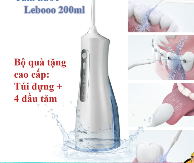 Top Máy Tăm Nước Loại Nào Tốt Hiện Naybàn Chải Đánh Răng Tia Nướcmáy Tăm Nước Cầm Tay Lebooo 200Ml - Công Nghệ Vệ Sinh Răng Miệng Của Đức - Hàng Chính Hãng Bảo Hành Uy Tín 12 Tháng Bởi F88 Plus.