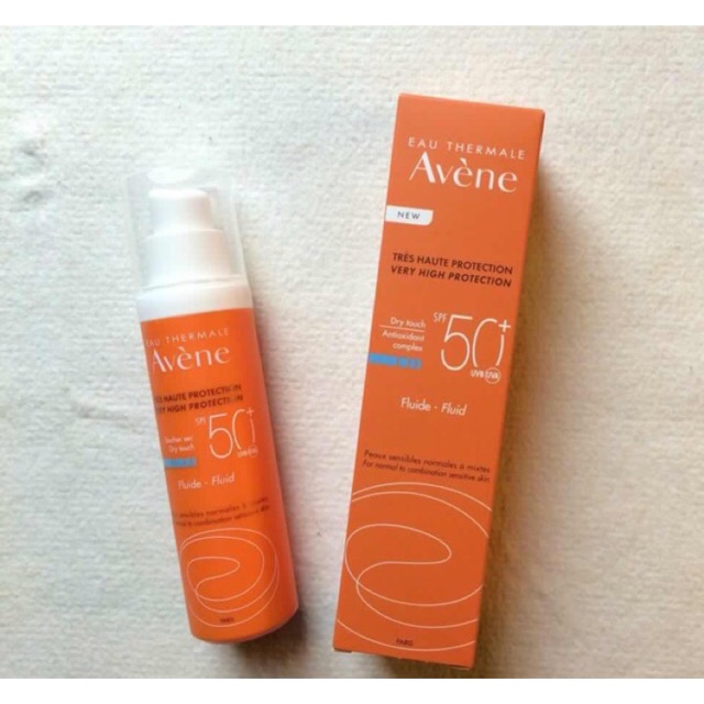 Kem chống nắng Avene 50ml mẫu mới