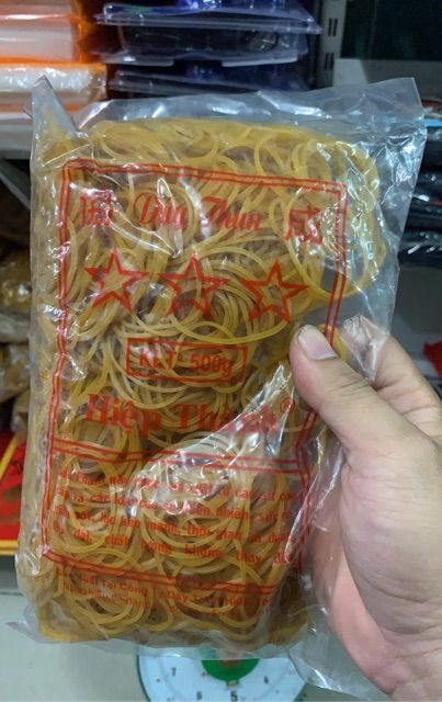 Dây thun Hiệp Thành vòng to (KHOANH LỚN) 500G/BỊCH