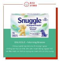 (CÓ HỘP) Giấy Thơm Quần Áo Snuggle Morning Breeze Mỹ Mùi Truyền Thống / Máy Sấy Khô Quần Áo - DISI