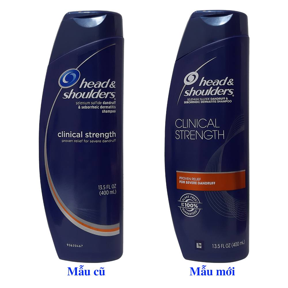 Dầu Gội Head&Shoulder Clinical Strength Shampoo 400Ml Của Mỹ