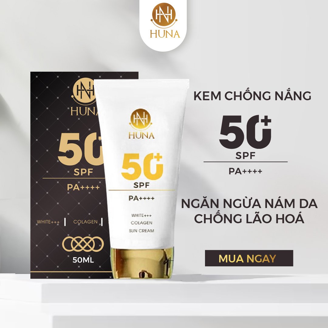 Kem Chống Nắng Bảo Vệ Da Huna 50 Spf++Pa 50Ml Date 2023