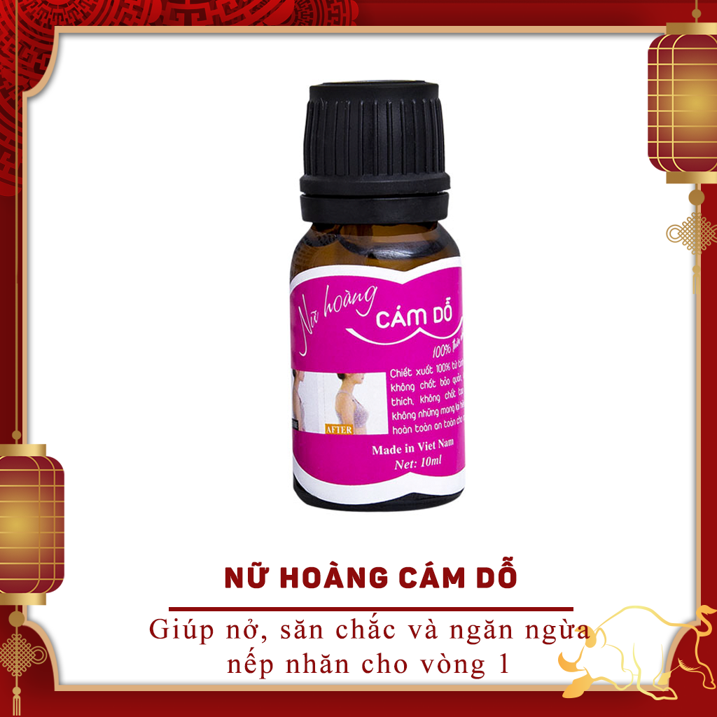 Tinh dầu nở ngực giúp vòng 1 săn chắc và căng mịn
