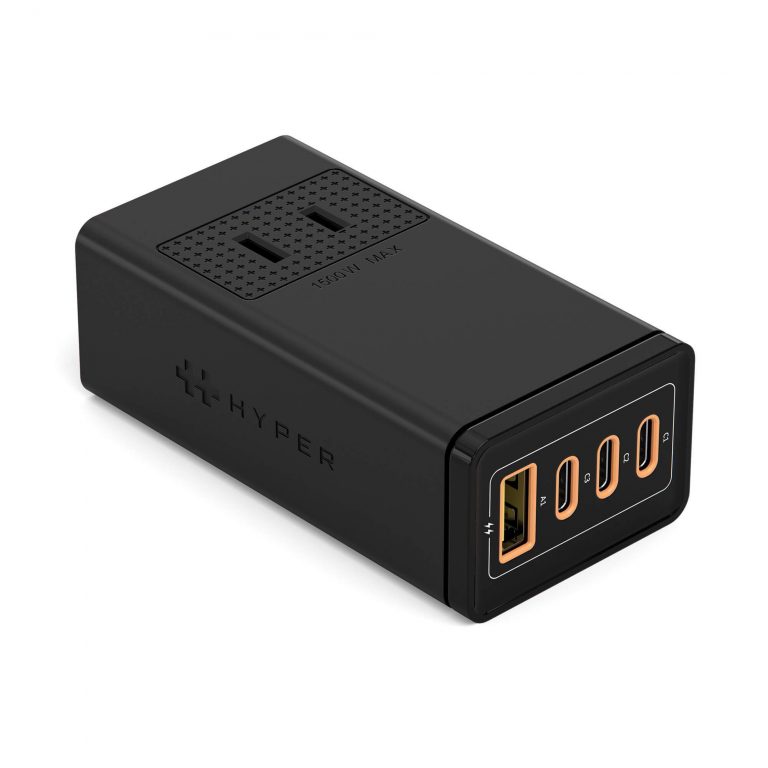 Sạc đa cổng siêu nhỏ HyperJuice GAN 100W 3C1A PD/PPS/QC3.0 Stackable
