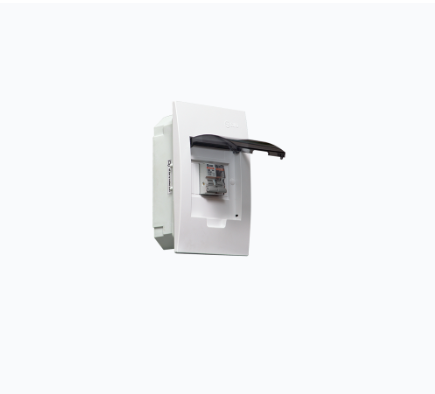 Sino- Tủ điện âm tường nắp nhựa đế nhựa E4FC
