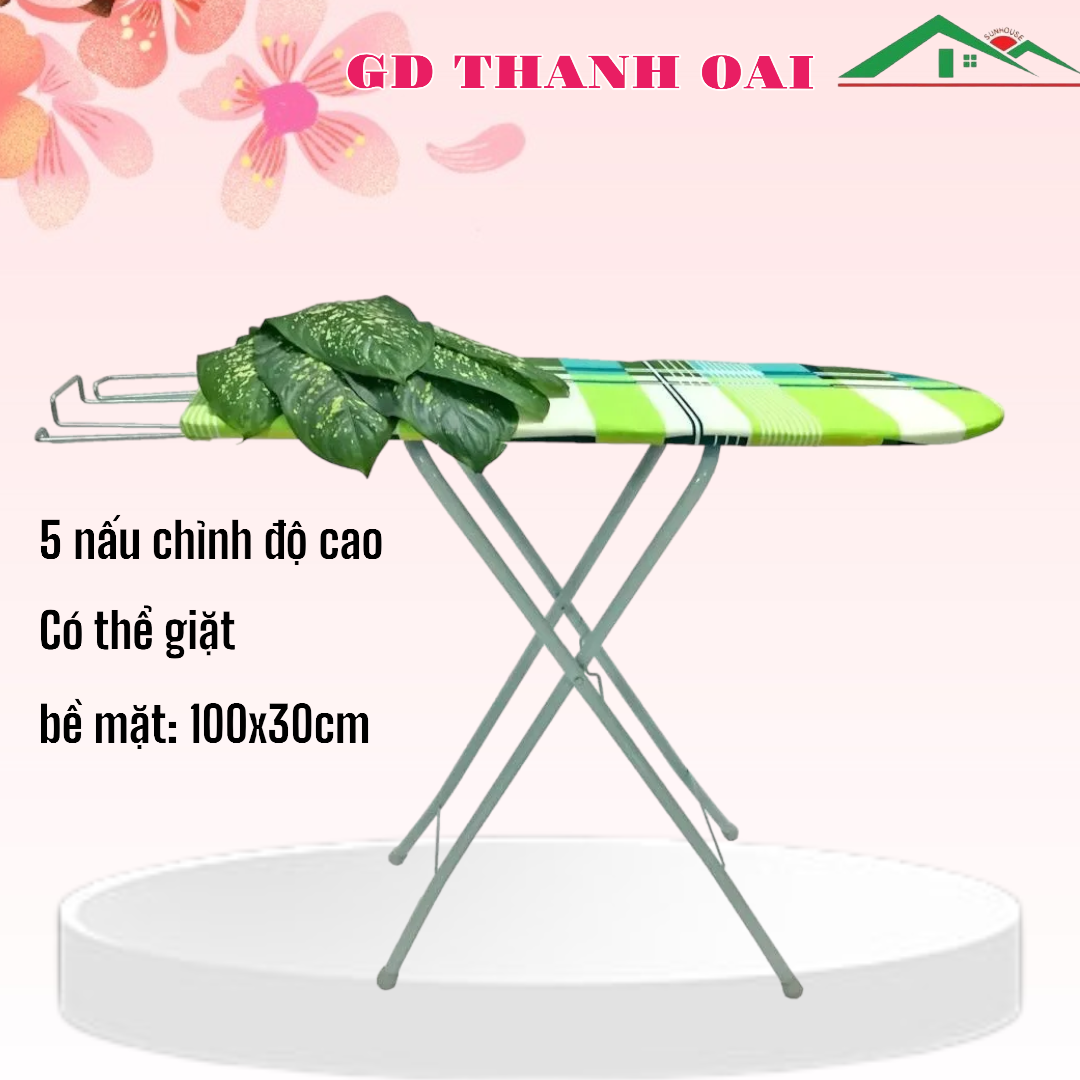 CẦU LÀ BÀN LÀ QUẦN ÁO DẠNG ĐỨNG có thể gấp gọn và điều chỉnh độ cao