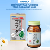 Viên Uống Tảo Fucoidan Orihiro 90 Viên Hỗ Trợ Điều Trị Ung Thư Hiệu Quả Tăng Cường Sức Đề Kháng