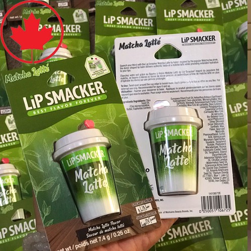 Son Dưỡng Son Trà Xanh Matcha – Lip Smacker Matcha Latte (Hàng Chuẩn Mỹ) Cam Kết Hàng Đúng Mô Tả Chất Lượng Đảm Bảo An Toàn Đến Sức Khỏe Người Sử Dụng