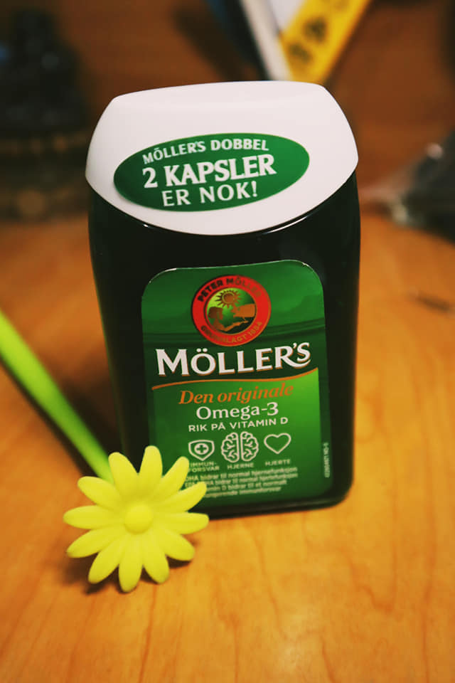 1. Dầu Cá Dha Mollers Dobbel Nội Địa Nauy.hộp 112 Viên.