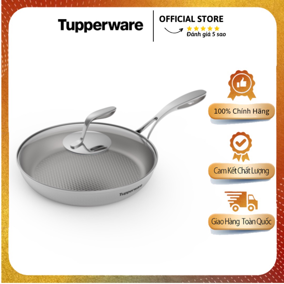 Chảo 28cm Nắp Kính Tupperware Mastro Frypan - Tupperware Mall Chợ Lớn