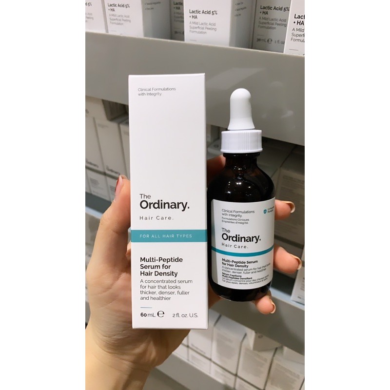[HCM]Tinh chất dưỡng & phục hồi tóc The Ordinary / Multi-Peptide Serum for Hair Density ( 60mL )