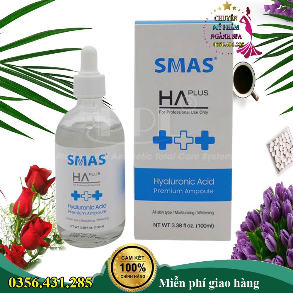 Cách chăm sóc da mặt TINH CHẤT HA SMAS 100ML