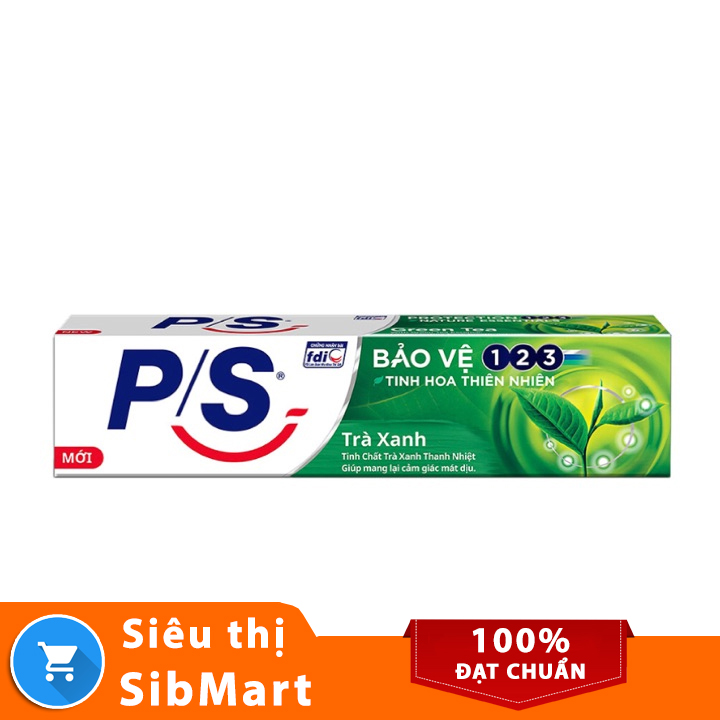 Kem Đánh Răng P/S Trà Xanh Chắc Khoẻ 240G - Siêu Thị Sibmart - Sb0106