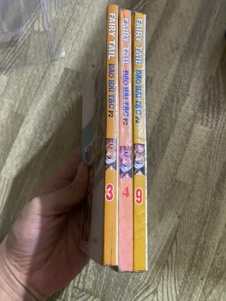Combo truyện tranh cũ " Fairy tail đảo hải tặc p2 fairytail xứ sở thần tiên ""