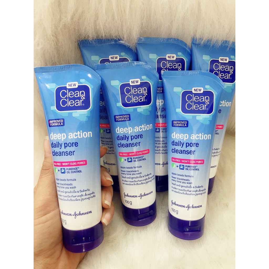 Sữa Rửa Mặt Hàng Ngày Làm Sạch Sâu Lỗ Chân Lông Clean & Clear Sản Phẩm Chất Lượng Đảm Bảo An Toàn Sức Khỏe Người Dùng Cam Kết Cung Cấp Mặt Hàng Đang Được Săn Đón Trên Thị Trường