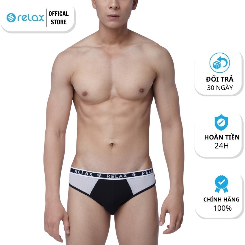 [FREESHIP] quần lót nam relax cotton cao cấp chính hãng quần sịp relax underwear RLTK23