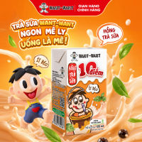[HSD 31/10/2026] Hồng Trà Sữa 10 Điểm Ít Béo Want Want Thùng 125ml Thơm Ngon Chuẩn Vị