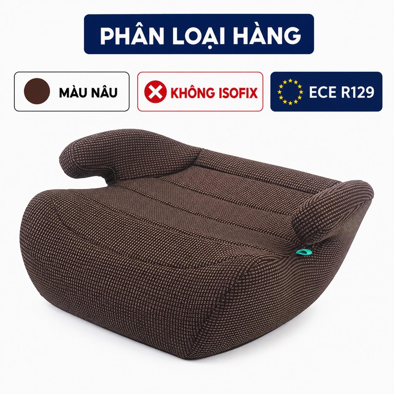 Ghế nâng ngồi ô tô trẻ em 3–12 tuổi EMA đệm nâng giúp bé ngồi đúng tư thế – an toàn – yên tâm khi tham gia giao thông