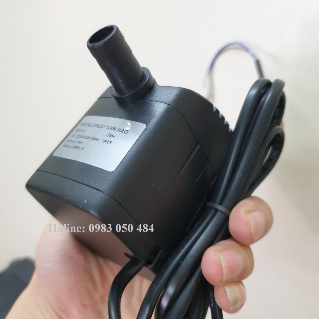 Máy Bơm Nước Quạt Điều Hòa 18W Bơm Quạt Hơi Nước 18W Sheng Zuou Tian Hao(Có Phao Hoặc Không Phao Chố