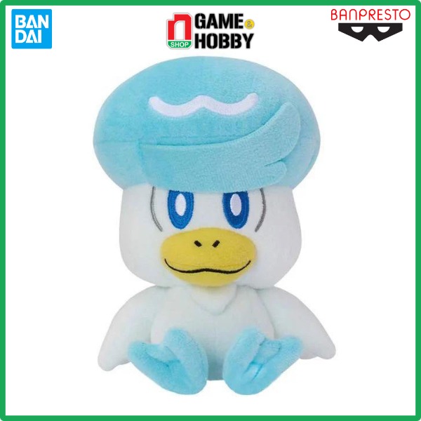Thú bông Pokemon Quaxly Round Plush Korotto Manmaru