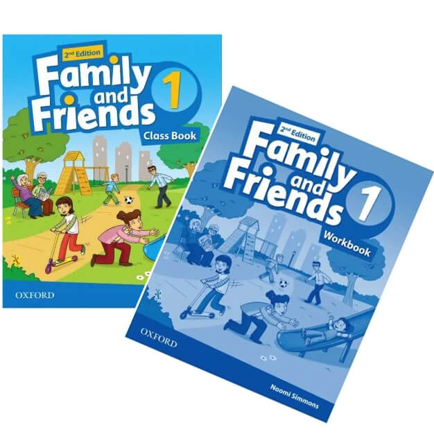 Family and Friends 1 2nd Edition Class Book + WorkBook - Tiếng Anh Oxford cho trẻ