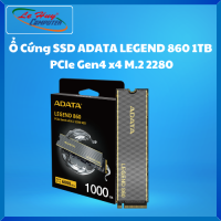 Ổ Cứng Máy Tính SSD ADATA LEGEND 860 500GB/ 1TB PCIe Gen4 x4 M.2 2280 - Hàng Chính Hãng
