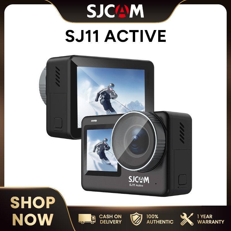 Sjcam Sj11 Hoạt Động Màn Hình Kép Camera hành động 4K 30fps Chống Rung HD siêu nét Hỗ trợ video phát