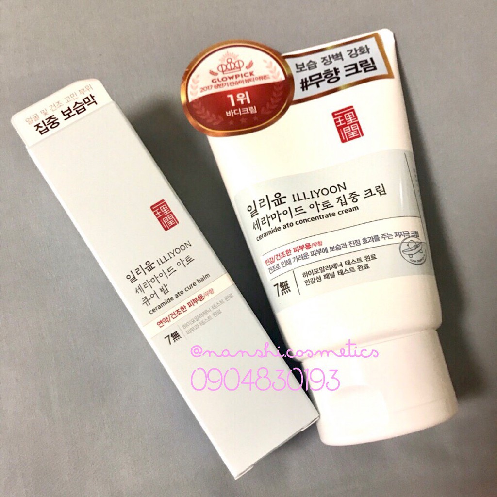 Kem dưỡng da quốc dân illiyoon kết cấu dịu nhẹ giúp làm mềm làn da thô ráp và mang lại sức sống thích hợp dùng cho cả da nhạy cảm