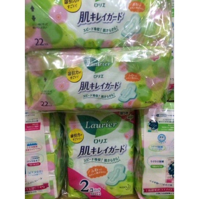 Băng vệ sinh Laurier Nội địa Nhật SET 2 gói- bán buôn SLL