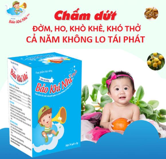 Bảo Khí Nhi Plus - Bí Quyết "Chặn Đứng" Viêm Hô Hấp Trẻ Em