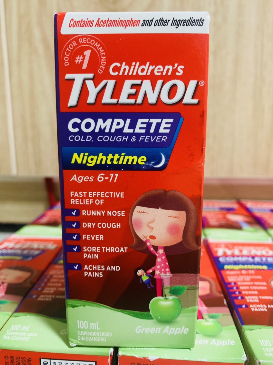 Tylenol_Mỹ cho trẻ em 2-11 tuổi