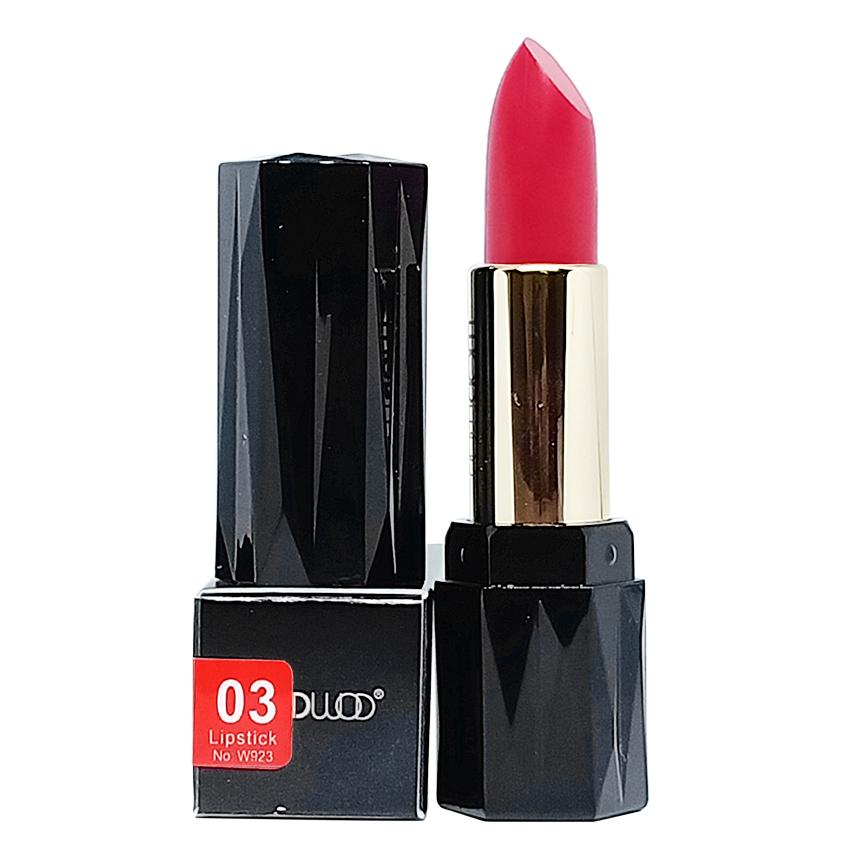 Son lì Wodwod Star Light Shine Hàn Quốc 3.8g (#03 Đỏ Anh đào)