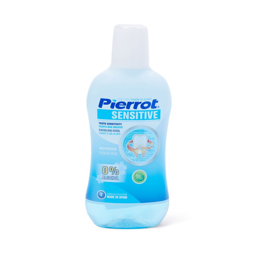 Nước Súc Miệng Cho Răng Nhạy Cảm Pierrot 500Ml