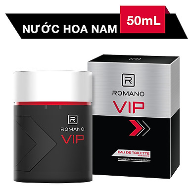 [Hcm]Nước Hoa Nam Cao Cấp Romano Vip 50Ml