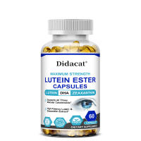 Viên nang Didacat Lutein Ester giàu lutein và zeaxanthin hỗ trợ thị lực khỏe mạnh giảm mỏi mắt và bổ sung vitamin cho mắt