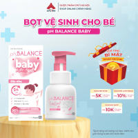 Bọt Vệ Sinh vùng Y cho Em Bé Trẻ Em Tiền Dậy Thì pH trung tính An Toàn pH BALANCE GEL BABY chai 200ml